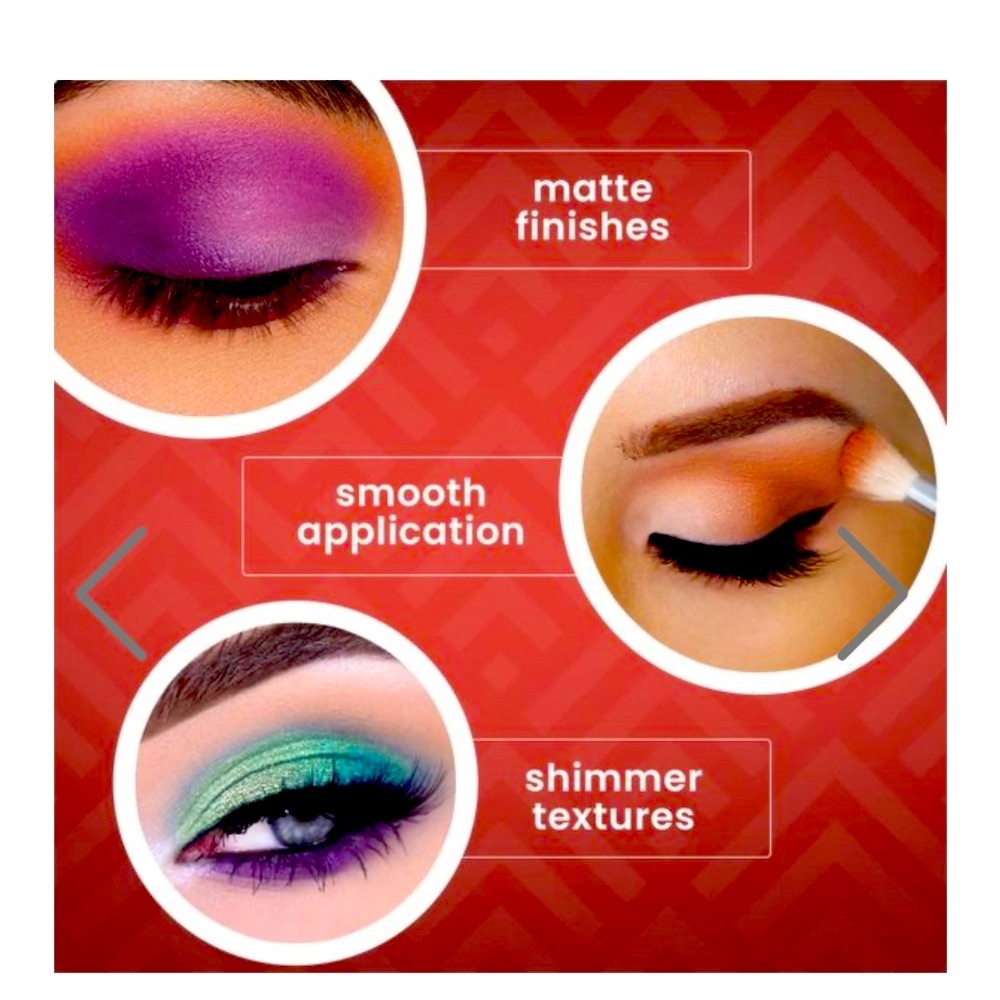 WET or DRY EYESHADOW 18 SHADES ‘FAIRY TALE 2’ HIGHLY PIGMENTED NEW WITH MIRROR - Picture 1 of 7